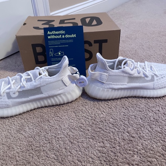 Yeezy BOOST 350 V2 BONES, size 10.5, brand new